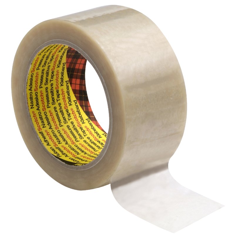 3M Scotch verpakkingstape - 50mm x 66m - Transparant